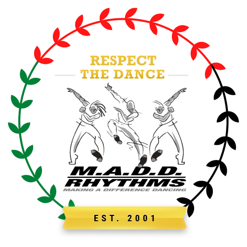 M.A.D.D. Rhythms logo