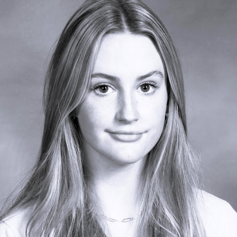 Black and white headshot of an individual.